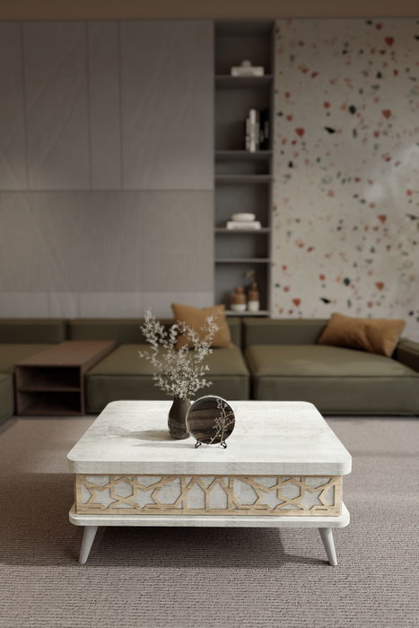 Hanah Home Ottowa Ada - Blanco Antiguo